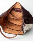 American Darling HOBO Hand Tooled Hair-on Genuine Leather women bag western handbag purse