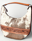 American Darling HOBO Hand Tooled Hair-on Genuine Leather women bag western handbag purse