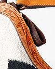 American Darling HOBO Hand Tooled Hair-on Genuine Leather women bag western handbag purse