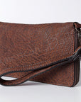American Darling ADBGZ394A Wristlet Genuine Leather women bag western handbag purse