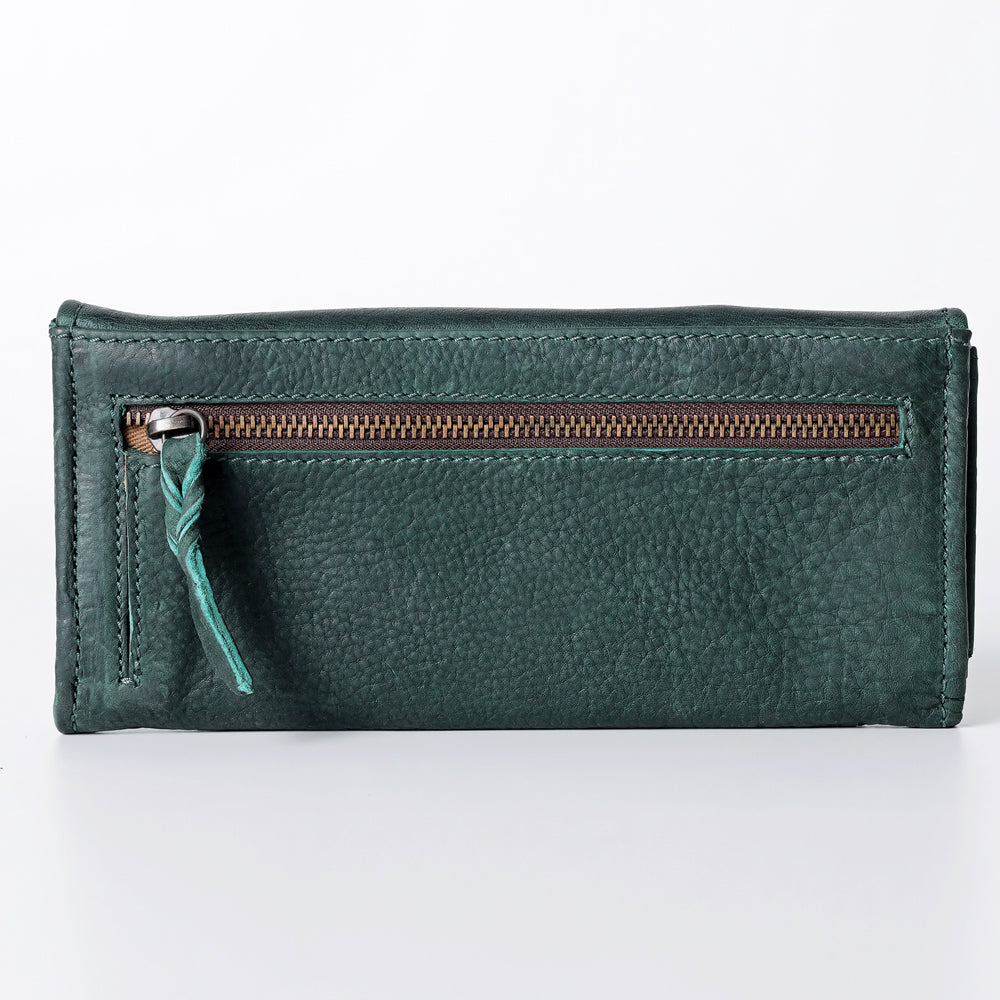 American Darling Wallet Hand Tooled Genuine Leather Women Bag Western Handbag Purse
