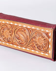 American Darling Wallet Hand Tooled Genuine Leather Women Bag Western Handbag Purse