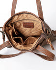 American Darling ADBGZ434A Tote Hand Tooled Genuine Leather women bag western handbag purse