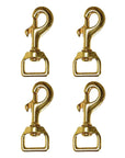 Hilason Swivel Eye Bolt Snap Clip Hooks Solid Brass – Hilason