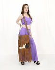 American Darling Cross Body Hair On Genuine Leather women bag western handbag purse