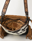 American Darling Cross Body Hair On Genuine Leather women bag western handbag purse