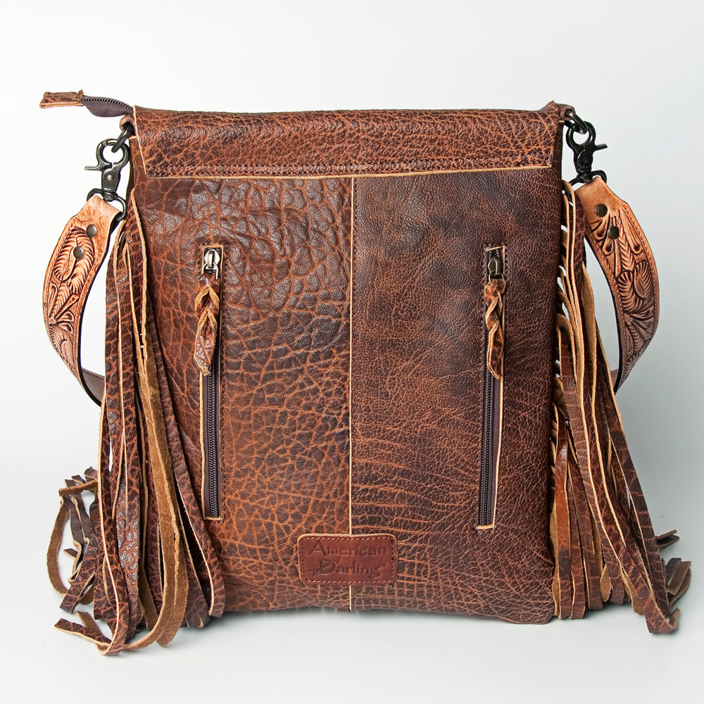 American Darling ADBGZ143A Cross Body Hair On Genuine Leather women bag western handbag purse