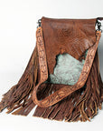 American Darling ADBGZ143A Cross Body Hair On Genuine Leather women bag western handbag purse