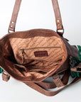 American Darling ADBGZ195A Tote Hand Tooled Genuine Leather women bag western handbag purse