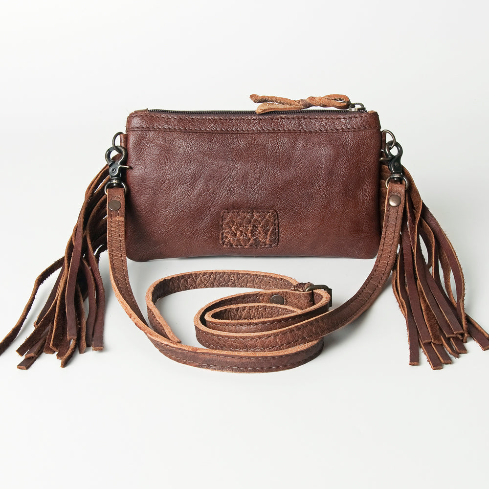 American Darling Coin Purse Hand Tooled Genuine Leather women bag western handbag purse
