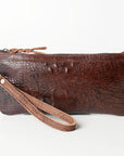American Darling ADBG768 Wristlet Hand Tooled Genuine Leather women bag western handbag purse