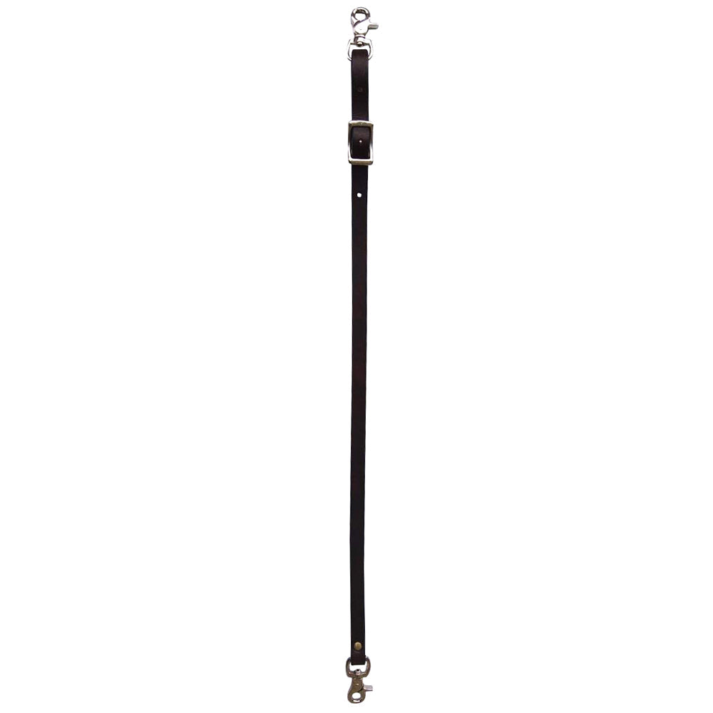 Hilason Horse Adjusts 3/4&quot; - 26&quot; Size Leather Breast Collar Wither Strap