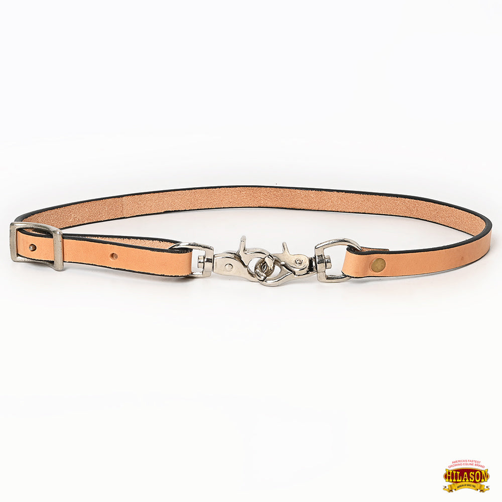 Hilason Horse Adjusts 3/4&quot; - 26&quot; Size Leather Breast Collar Wither Strap