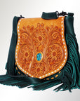 American Darling ADBGZ483 Crossbody Hand Tooled Genuine Leather Women Bag Western Handbag Purse