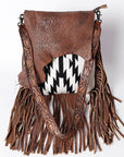 American Darling Cross Body Saddle Blanket Genuine Leather women bag western handbag purse