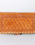 American Darling Wallet Hand Tooled Genuine Leather Women Bag Western Handbag Purse