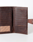 American Darling Wallet Hand Tooled Genuine Leather Women Bag Western Handbag Purse