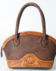 American Darling ADBGZ450A Tote Hand Tooled Genuine Leather Women Bag Western Handbag Purse