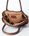 American Darling ADBGZ450A Tote Hand Tooled Genuine Leather Women Bag Western Handbag Purse