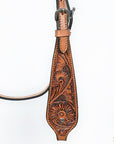 Hilason Western American Leather Horse Tack Set Tan