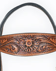 Hilason Western American Leather Horse Tack Set Tan