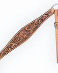 Hilason Western American Leather Horse Tack Set Tan