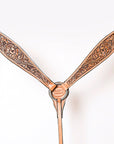 Hilason Western American Leather Horse Tack Set Tan
