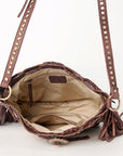 American Darling Bucket Hair On Genuine Leather Women Bag Western Handbag Purse