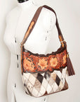American Darling Hobo Hand Tooled Genuine Leather Women Bag Western Handbag Purse