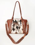 American Darling Tote Hand Tooled Genuine Leather Women Bag Western Handbag Purse