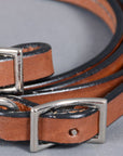 BAR H EQUINE Western Leather Horse Rein With Adjustable Buckle
