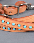 BAR H EQUINE Western Leather Horse Rein With Adjustable Buckle