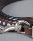 BAR H EQUINE Western Leather Horse Rein With Adjustable Buckle