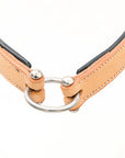 Bar H Equine Western Horse Genuine Leather Hand Tooled  Nose band Tan