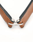 Bar H Equine Western Horse Genuine Leather Hand Tooled  Nose band Brown