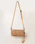 American Darling ADBGZ460A Wallet Hand Tooled Genuine Leather women bag western handbag purse