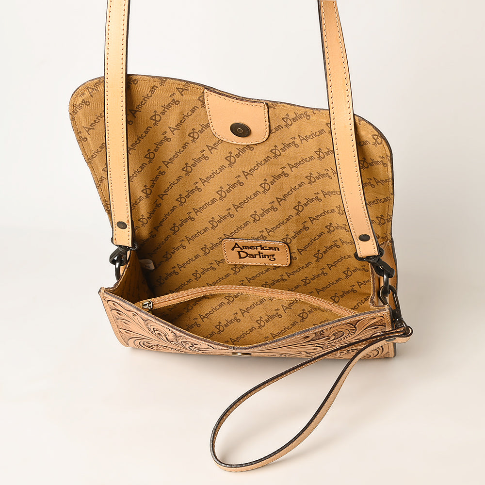 American Darling ADBGZ460A Wallet Hand Tooled Genuine Leather women bag western handbag purse