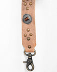 American Darling ADBT132B Full Grain Genuine Leather Crossbody Handle Strap For Bags
