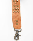 American Darling ADBT135B Full Grain Genuine Leather Crossbody Handle Strap For Bags