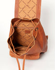 ADBG776 American Darling Hand Tooled Genuine Leather Women Bag Western Handbag Purse