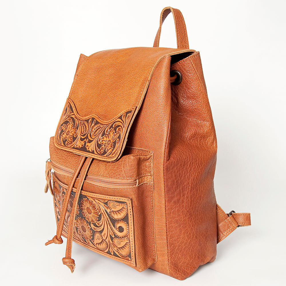 ADBG776 American Darling Hand Tooled Genuine Leather Women Bag Western Handbag Purse