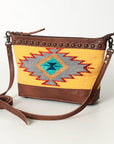 American Darling Saddle Blanket Genuine Leather Women Bag Western Handbag Purse