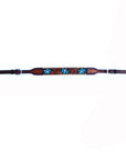 Bar H Equine American Leather Horse Saddle Tack One Ear Headstall | Breast Collar | Browband Headstall | Wither Strap | Tack Set for Horses Turquoise Bloom BER111