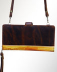 American Darling Wristlet Genuine Leather Women Bag Western Handbag Purse