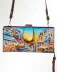 American Darling Wristlet Genuine Leather Women Bag Western Handbag Purse