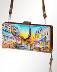 American Darling Wristlet Genuine Leather Women Bag Western Handbag Purse
