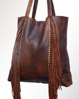 American Darling Tote Genuine Leather Women Bag Western Handbag Purse