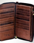 American Darling ADBGM231 Clutch Genuine Leather women bag western handbag purse