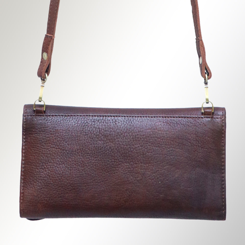 American Darling Small Crossbody Genuine Leather women bag western handbag purse