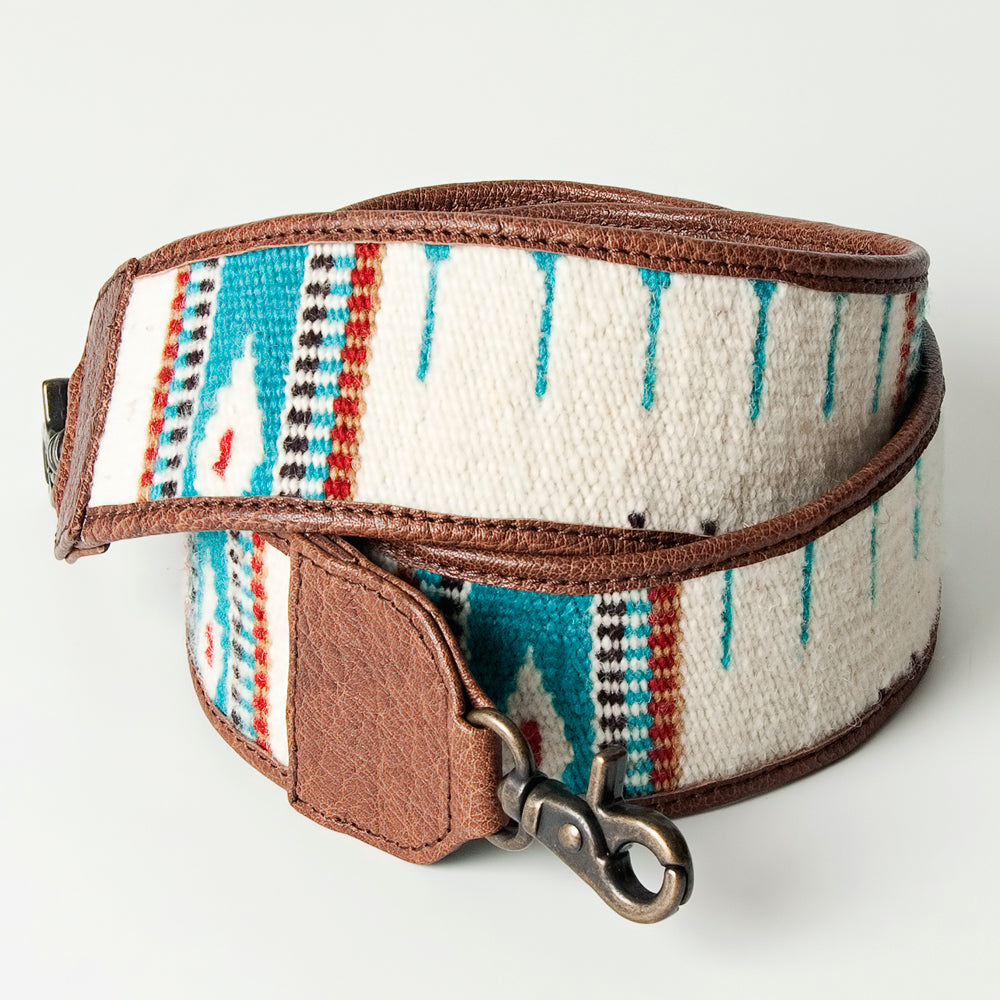 American Darling ADBT139 Saddle Blanket Genuine Leather Crossbody Handle Strap For Bags